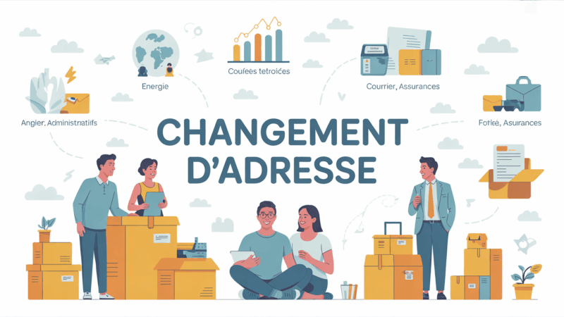 Qui prévenir pour un déménagement : guide chronologique complet et checklist