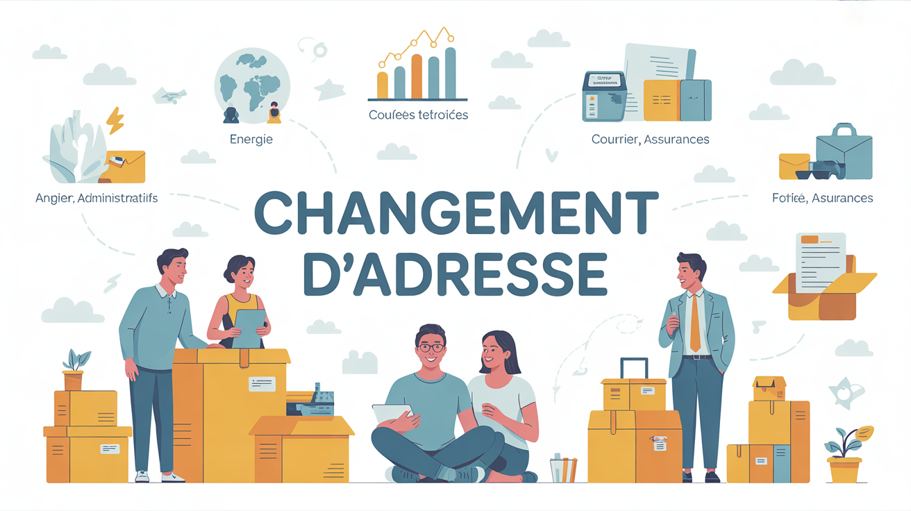 Qui prévenir pour un déménagement : guide chronologique complet et checklist