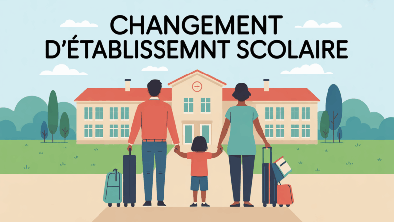 Changer d&rsquo;établissement scolaire en cours d&rsquo;année : démarche expliquée simplement