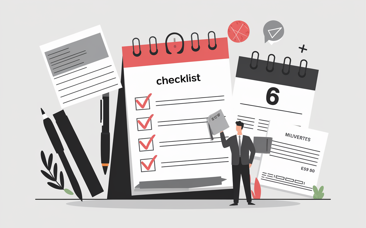documents checklist changement d adresse et delais