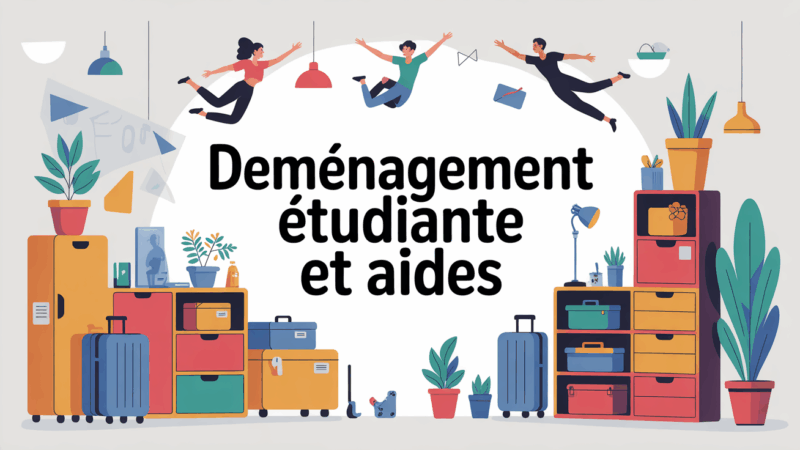 Aide au déménagement étudiant : toutes les solutions pour financer votre mobilité