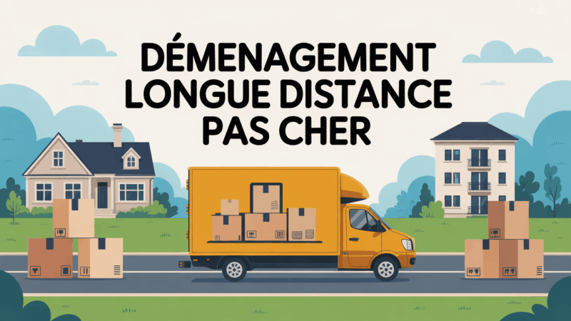 Déménagement pas cher longue distance : méthodes concrètes pour réduire vos coûts