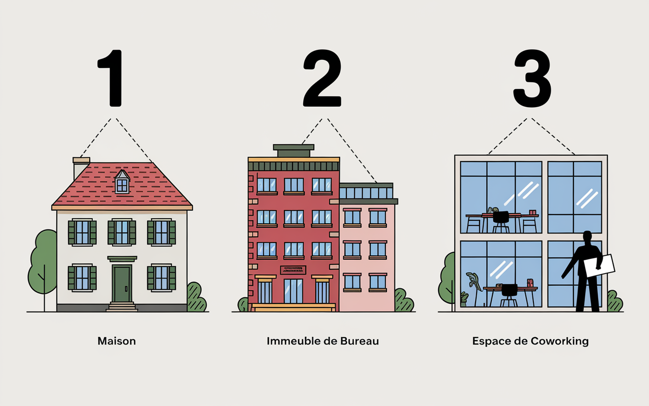 Choix du nouveau siège SCI trois bâtiments