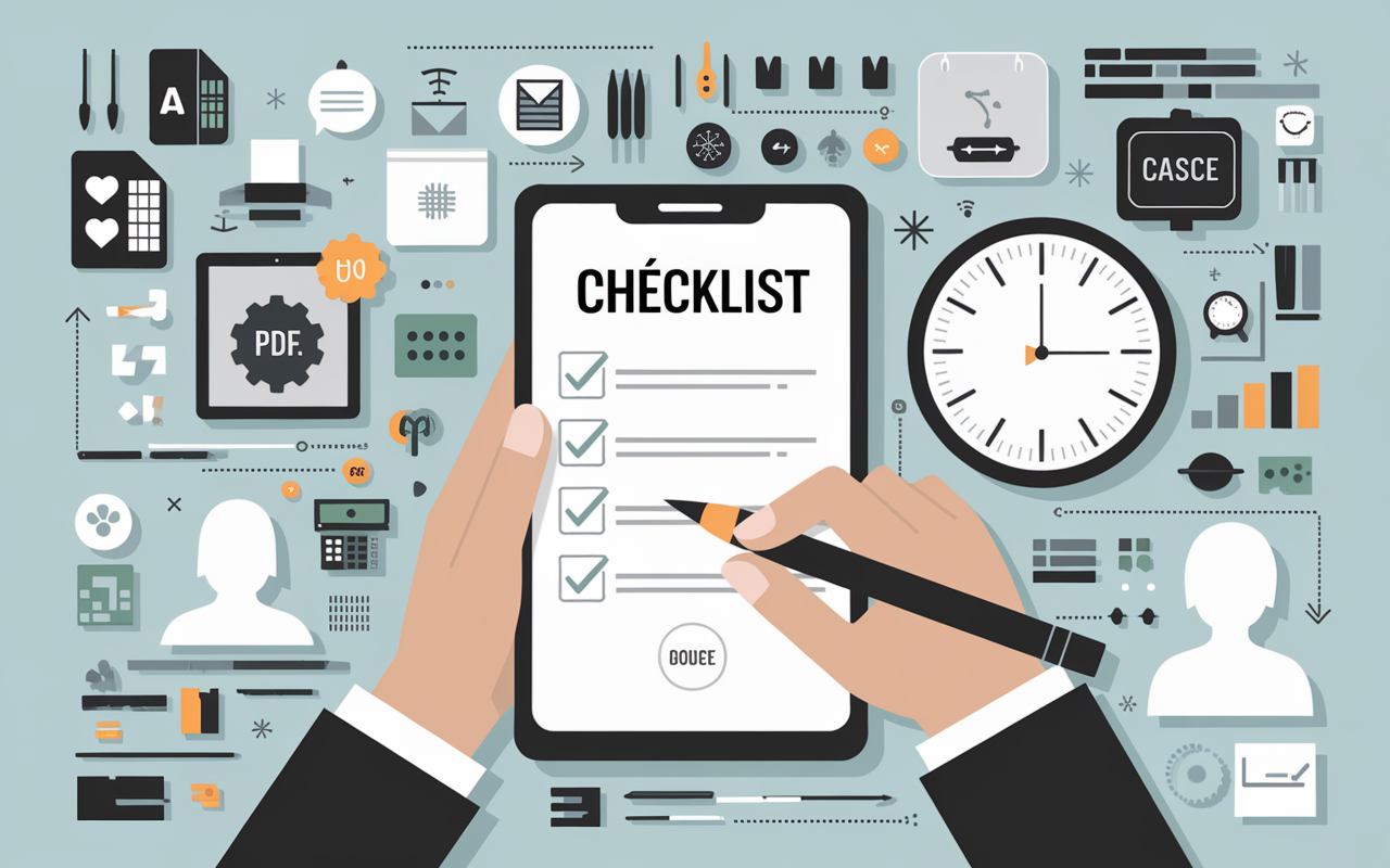 Checklist interactive outils déménagement démarche digitale