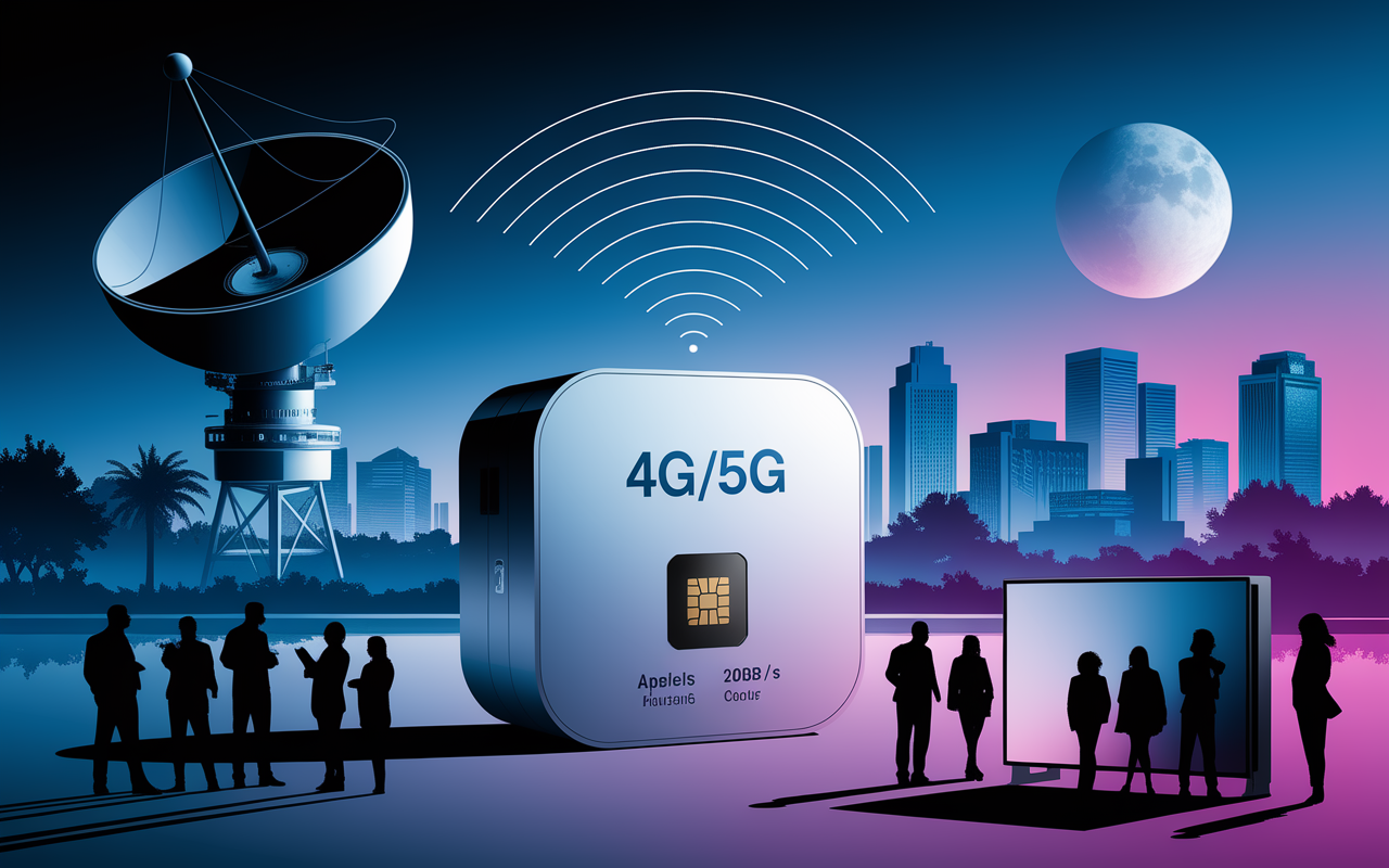 alternatives internet sans ligne téléphonique 4G 5G satellite fibre