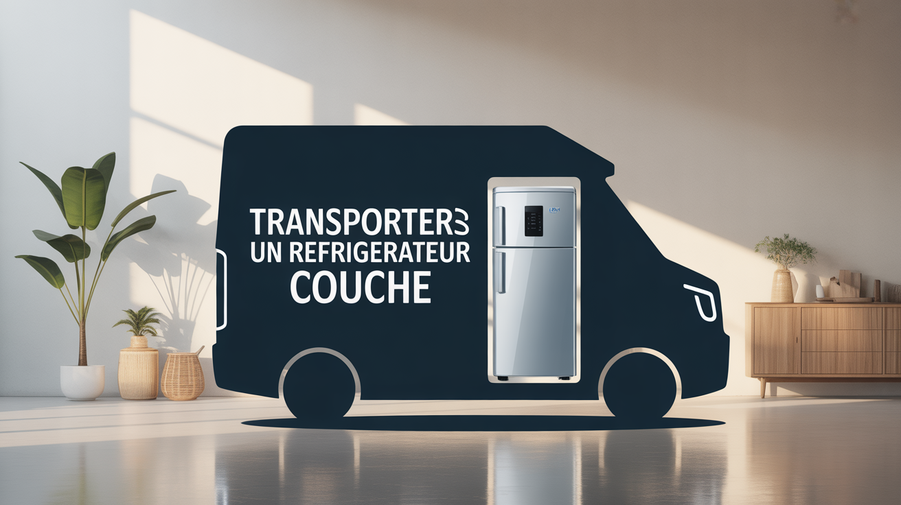 Peut-on transporter un frigo couché sans risque réel pour l’appareil