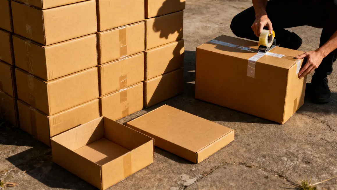 cartons solides et affaisses demenagement