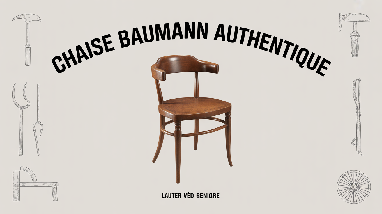 Comment reconnaître une vraie chaise Baumann : guide pratique et repères essentiels