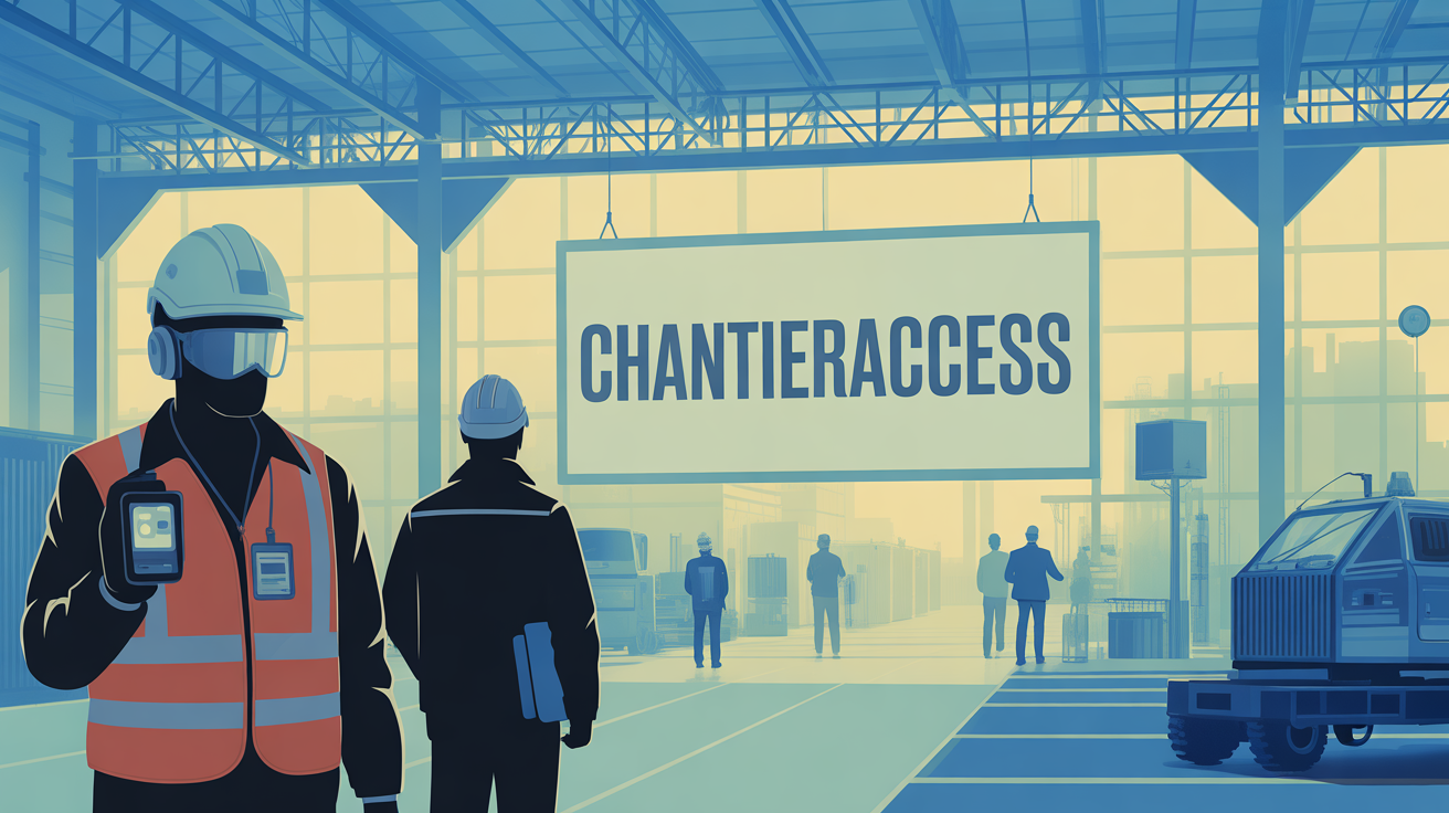 ChantierAccess : la plateforme intuitive pour sécuriser et piloter vos accès chantiers BTP