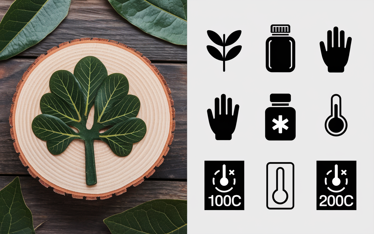 tableau comparatif resine vegetale synthetique bio