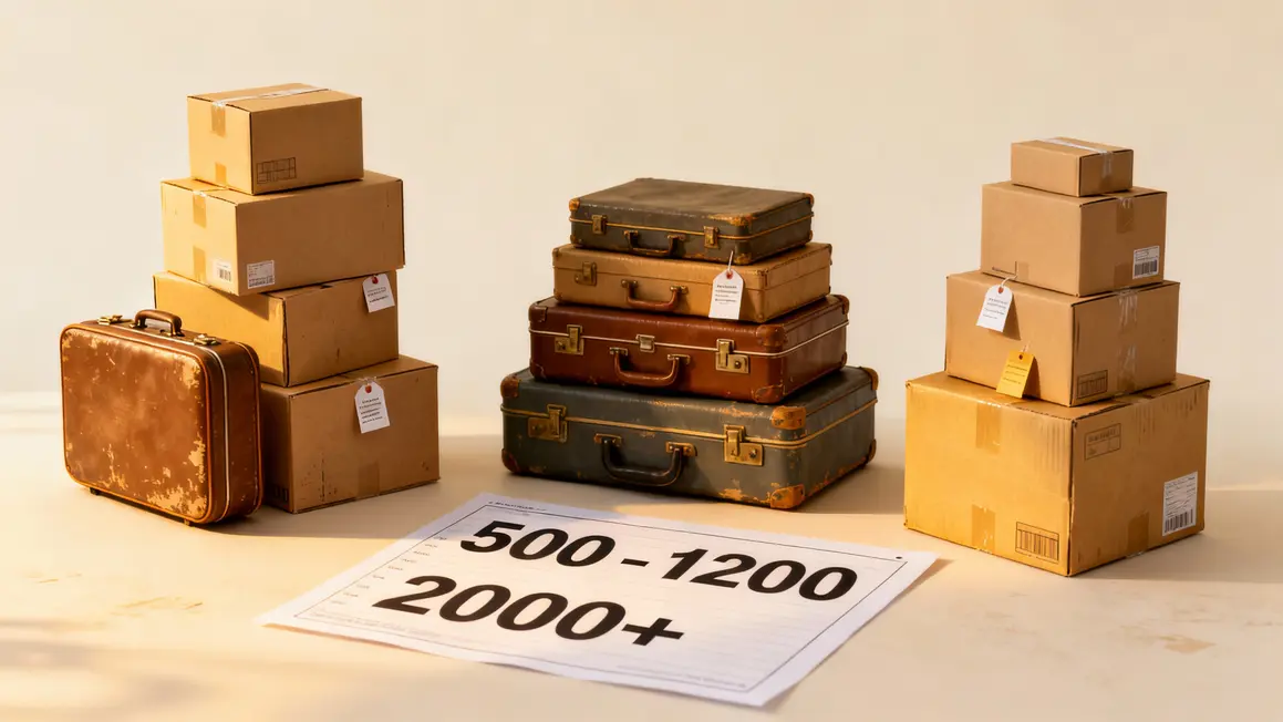 Estimation cout demenagement Orleans cartons devis