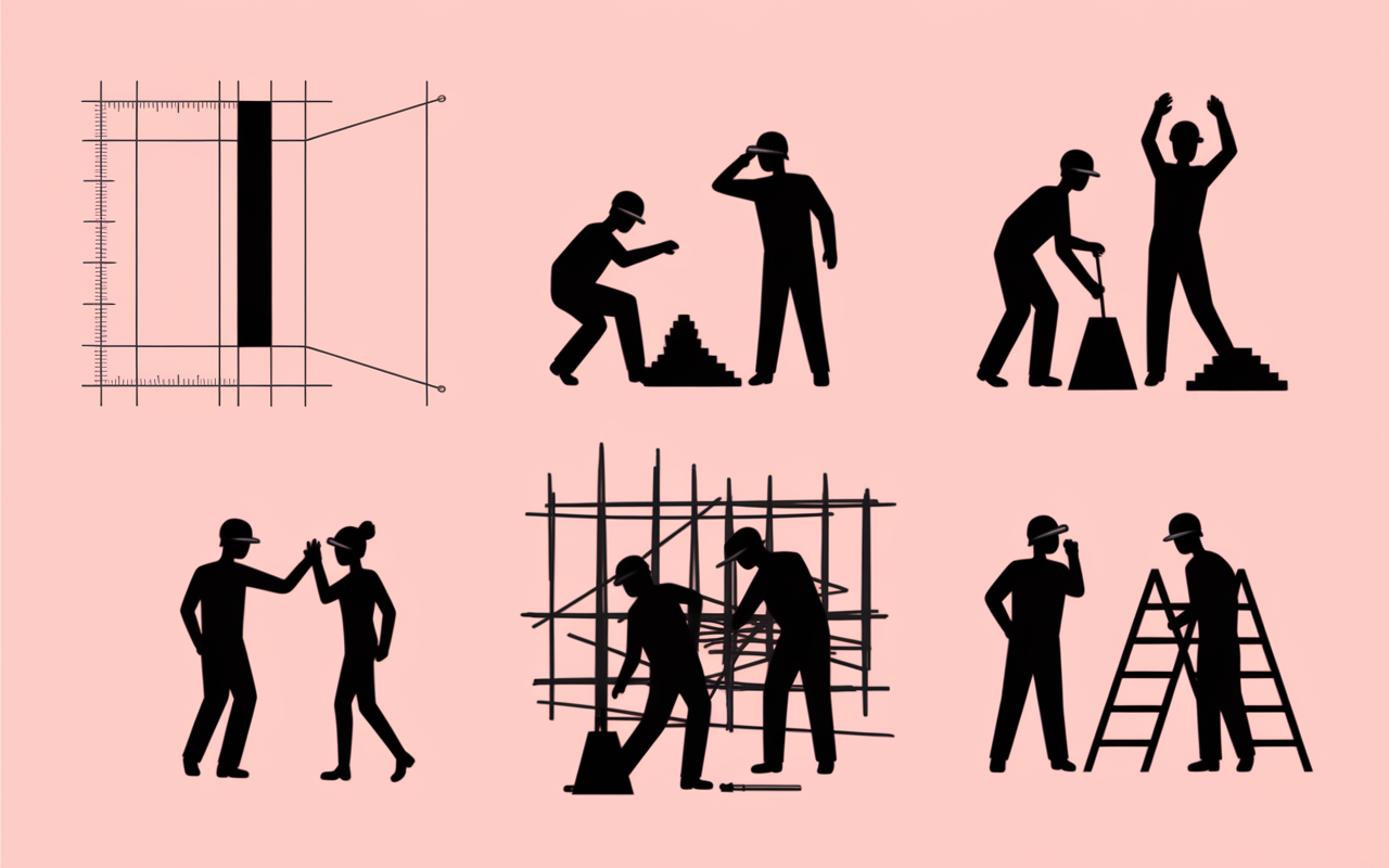 Schema étapes calcul IPN mur porteur