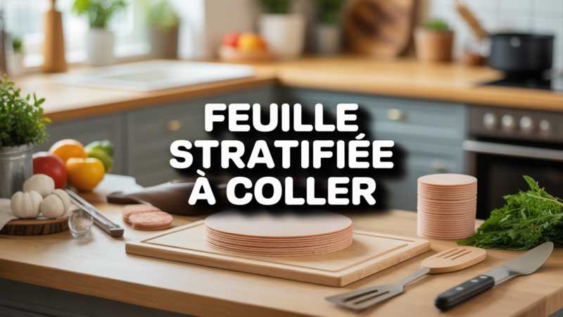 Feuille stratifié à coller sur plan de travail : guide d’achat, choix et pose