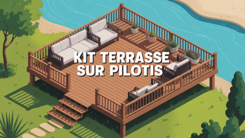 Kit terrasse sur pilotis : le choix malin pour un extérieur sur-mesure