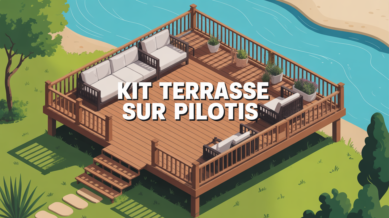 Kit terrasse sur pilotis : le choix malin pour un extérieur sur-mesure