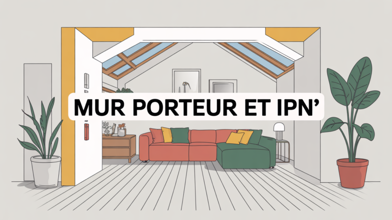 Calcul IPN mur porteur : guide pratique pour une ouverture en toute sécurité