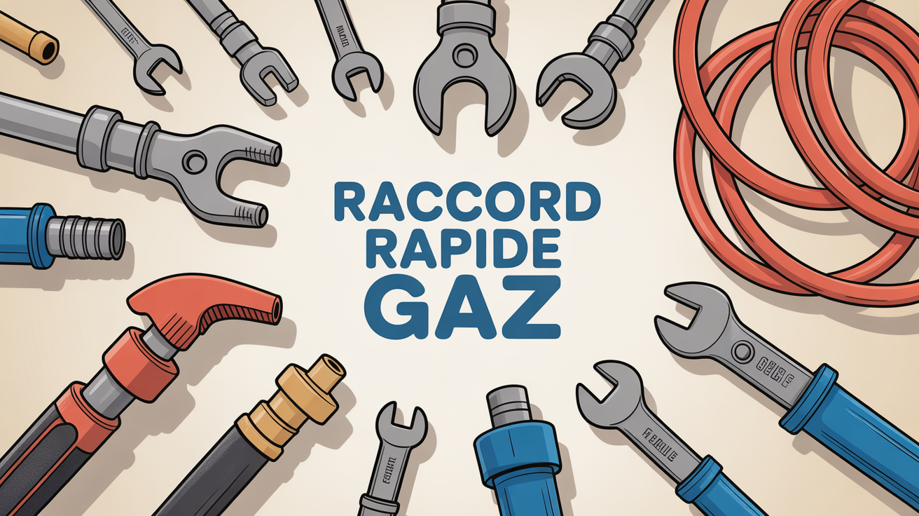 Raccord rapide gaz : sécuriser et simplifier vos installations