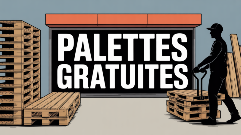 Palette bois gratuite Brico Dépôt : le guide pratique du bricoleur malin