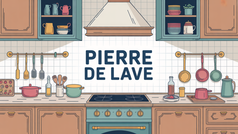 Pierre de lave plan de travail : le choix haut de gamme pour votre cuisine