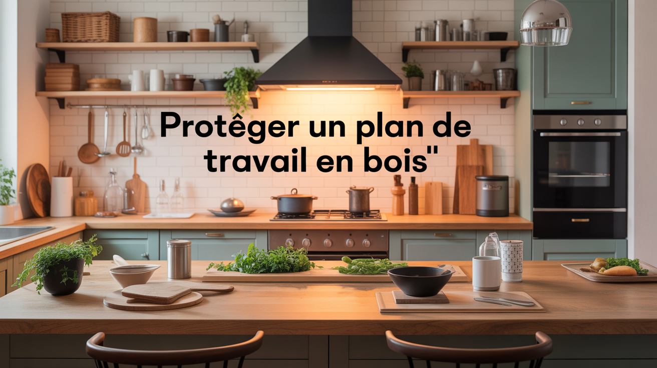 Protection plan de travail bois : méthodes, comparatifs et conseils pour une cuisine durable