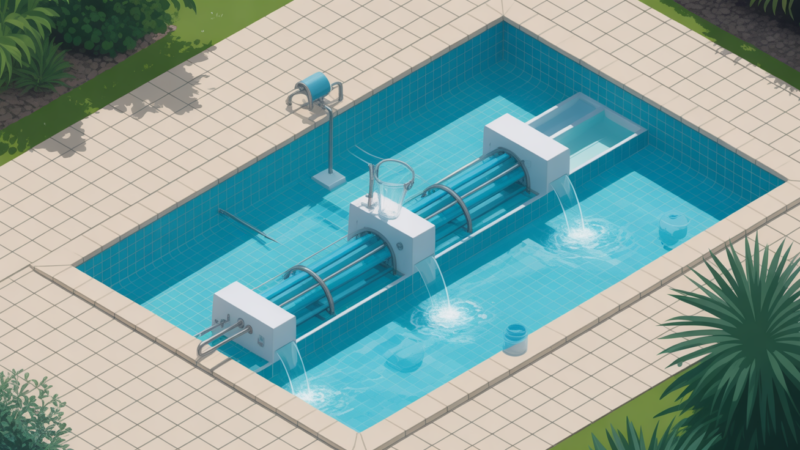Vanne multivoies piscine : schéma de fonctionnement simple et conseils experts