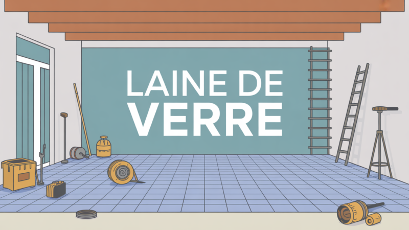 1 rouleau de laine de verre : quelle surface pouvez-vous vraiment isoler ?