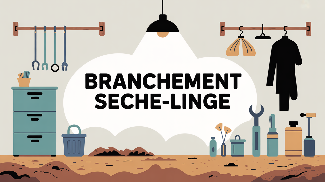 Branchement d&rsquo;un sèche-linge en toute sécurité : guide complet pratique