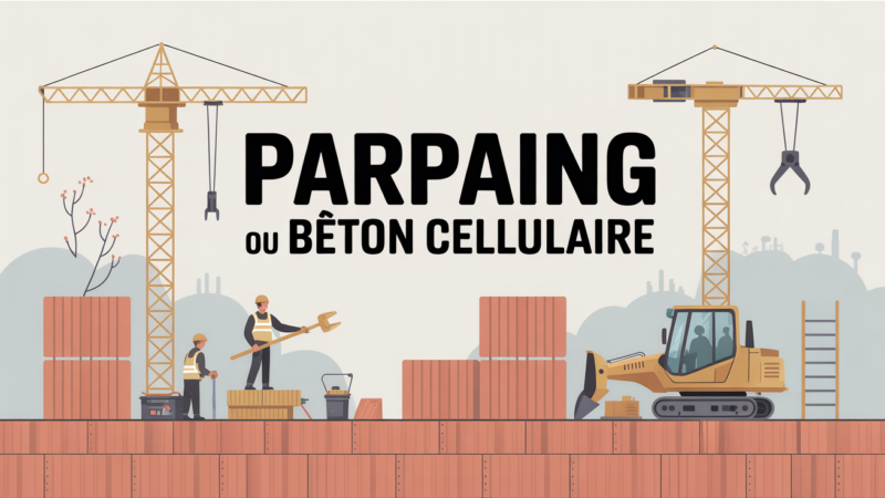 Parpaing en siporex ou béton cellulaire : pour quel projet est-il fait ?