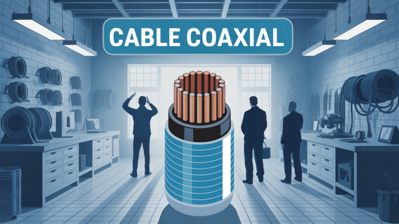 Câble coaxial : usages, gammes et critères essentiels pour bien choisir