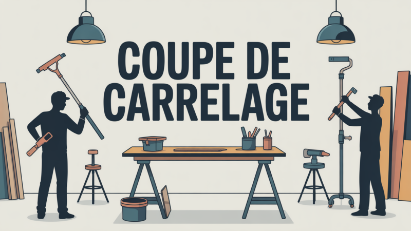 Comment couper du carrelage facilement et obtenir un résultat parfait
