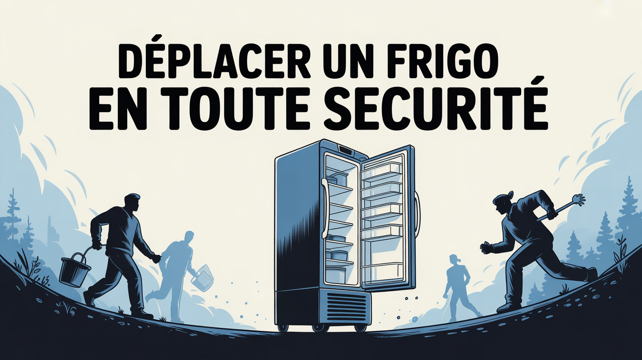 Déplacer un frigo de quelques mètres : guide sûr et pratique
