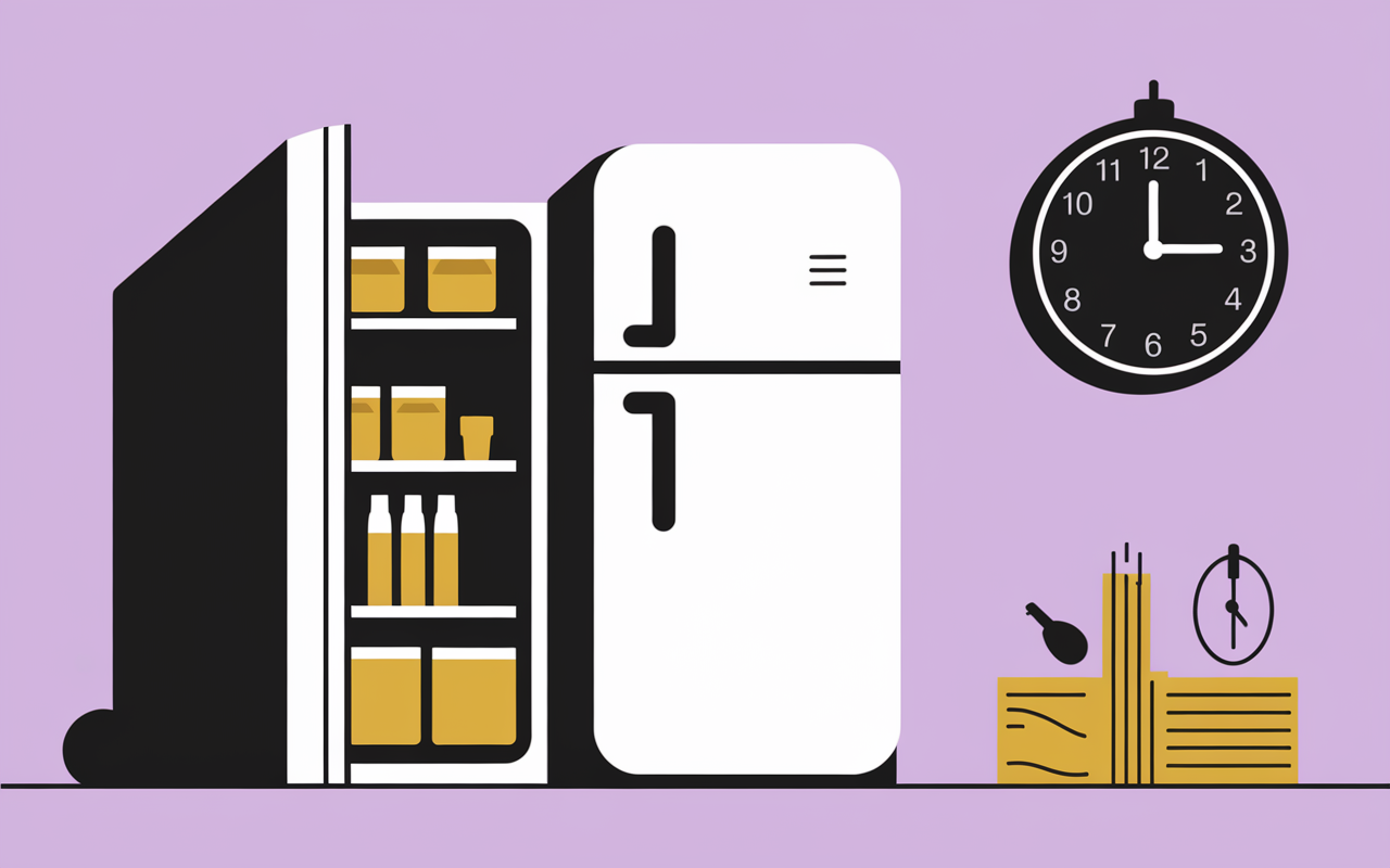 déplacer un frigo de quelques mètres préparation