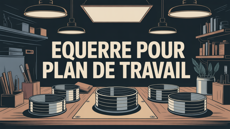 Équerre pour plan de travail : le guide expert pour une installation robuste et esthétique