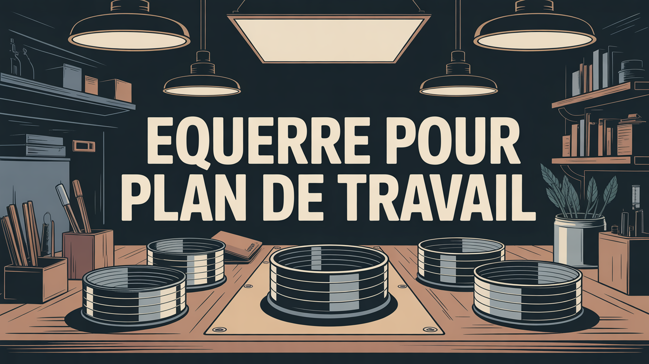 Équerre pour plan de travail : le guide expert pour une installation robuste et esthétique