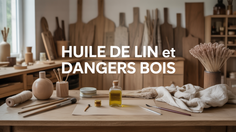 Huile de lin bois danger : risques réels et précautions essentielles