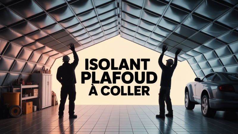 Isolant plafond à coller : la solution simple pour un confort maximal