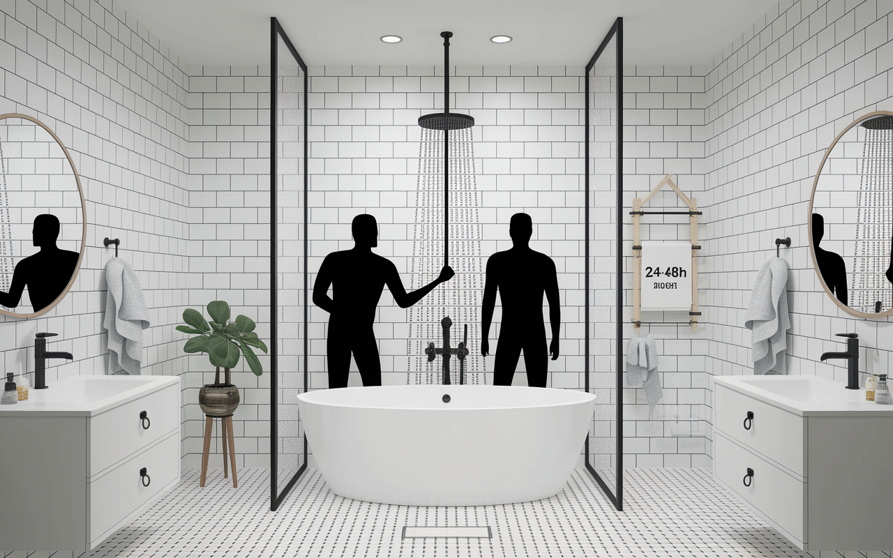 kit remplacement baignoire par douche douche plain pied PMR