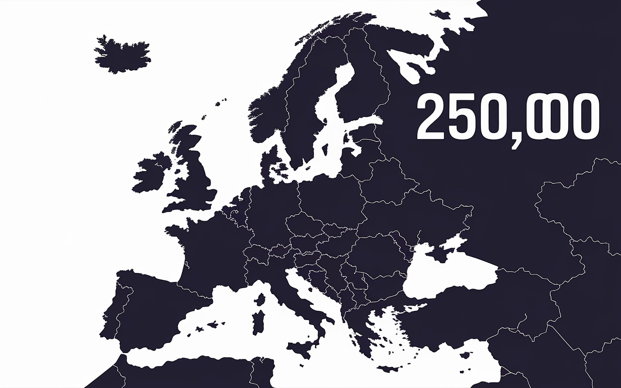 Carte Europe Kömmerling profils PVC premium