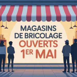 Magasin bricolage ouvert 1er mai : informations pratiques et horaires actualisés