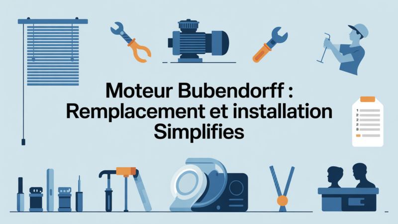 Sécuriser le choix de son moteur Bubendorff grâce au numéro de série