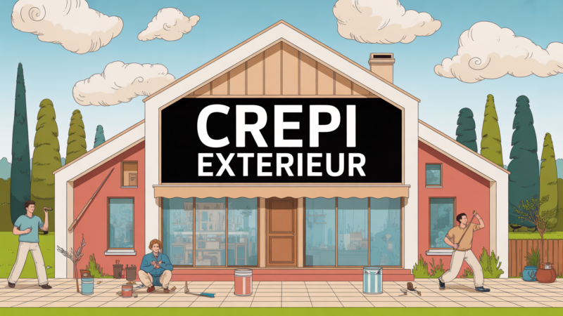 Peindre sur du crépi extérieur sans écaillage : guide pratique et conseils pro