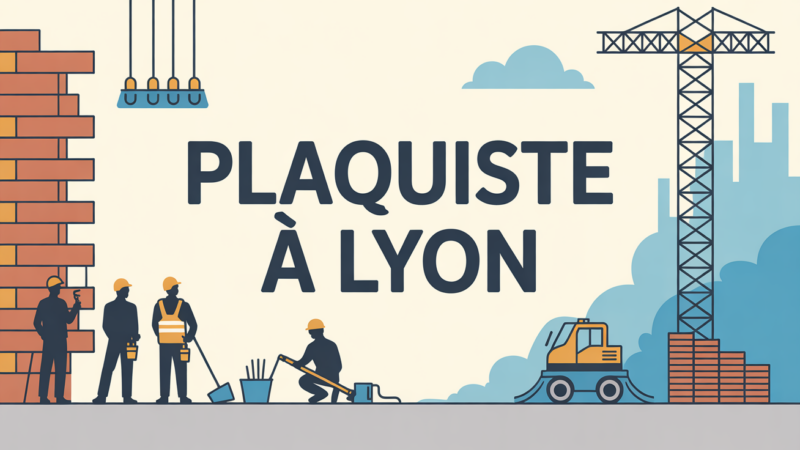 Plaquiste Lyon : trouver un artisan fiable pour vos travaux en 2026
