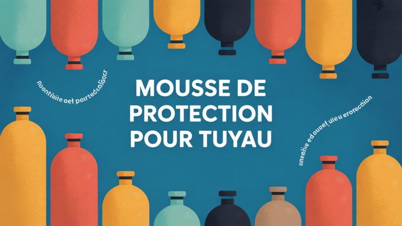 Protection tuyau mousse : sécurisez vos installations et prévenez les accidents
