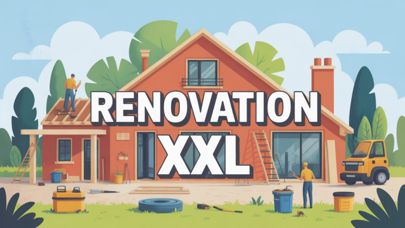 Rénovations XXL : réussir un projet d’envergure sans surprise