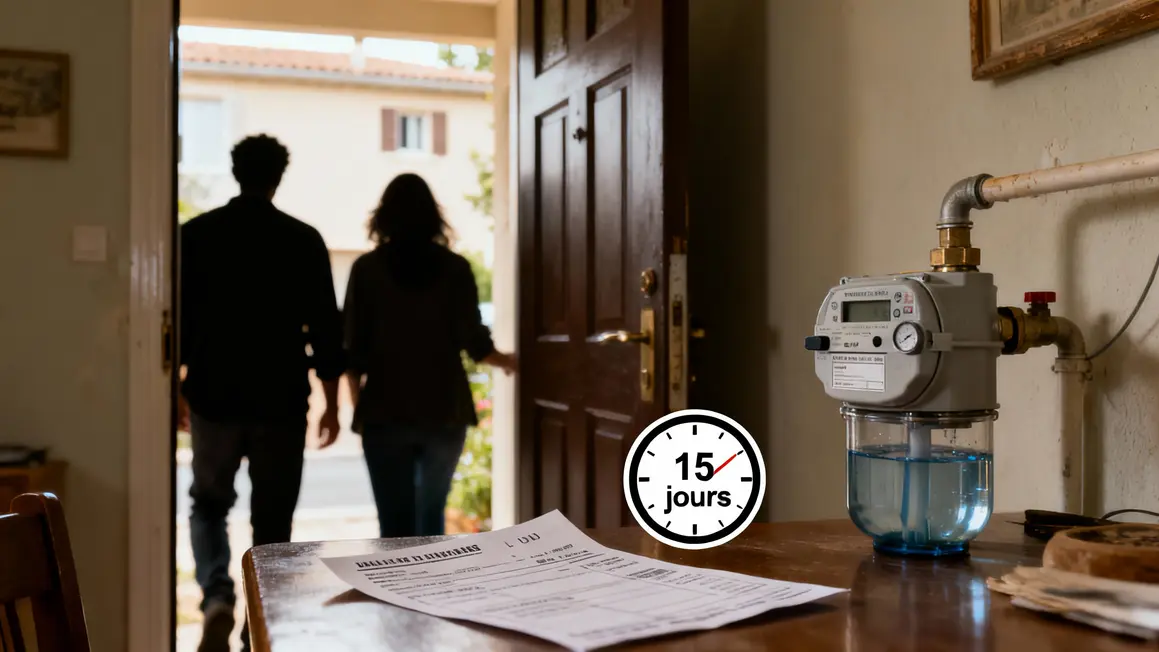 Résiliation Veolia compteur eau déménagement SEO