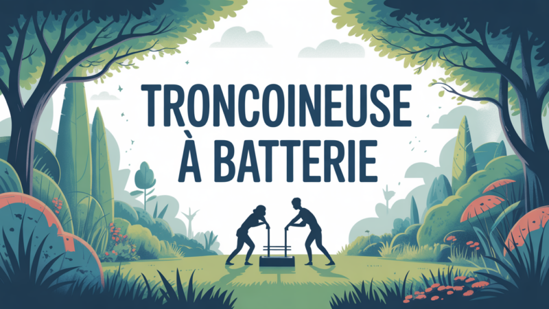 Tronçonneuse à batteries : comparatif, guide d’achat et avis utilisateurs