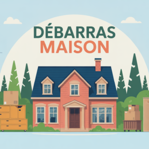 Débarras maison : service professionnel, rapide et écologique pour vider votre logement