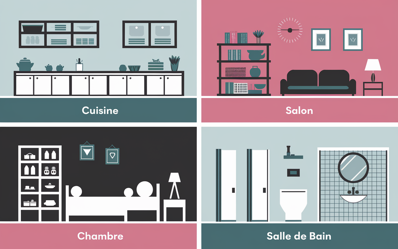 aide rangement maison astuces organisation pièces