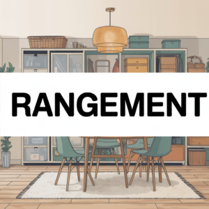 Aide rangement maison : astuces pratiques pour un intérieur organisé