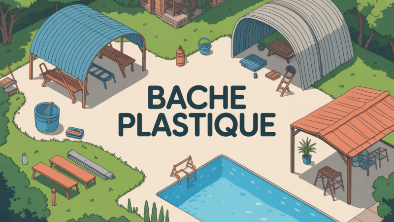 Bâche plastique : le guide expert pour choisir sans erreur